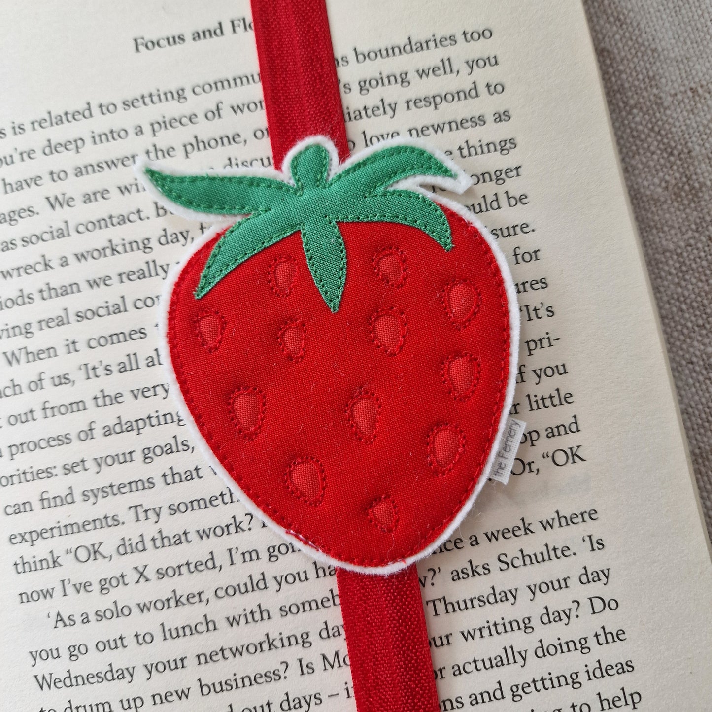 Strawberry bookband