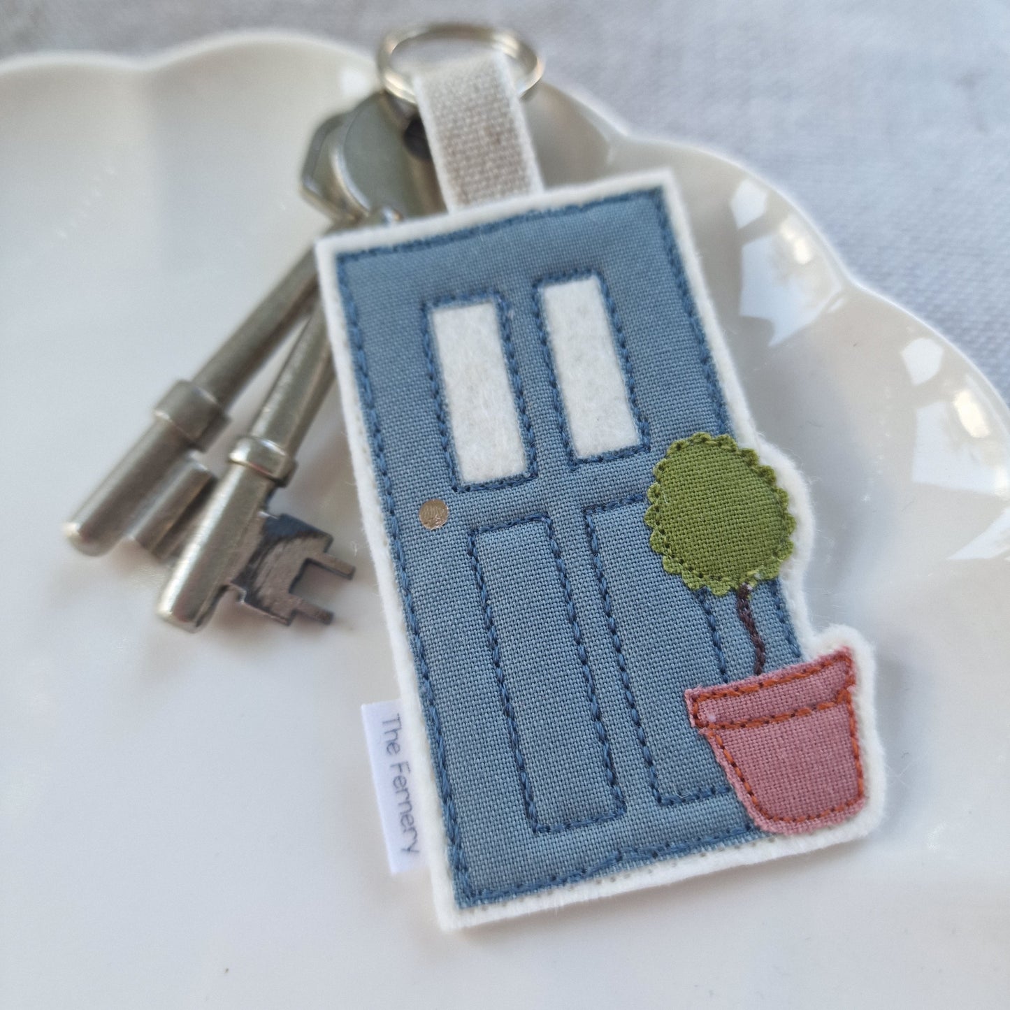 Front Door keyring New Home Card