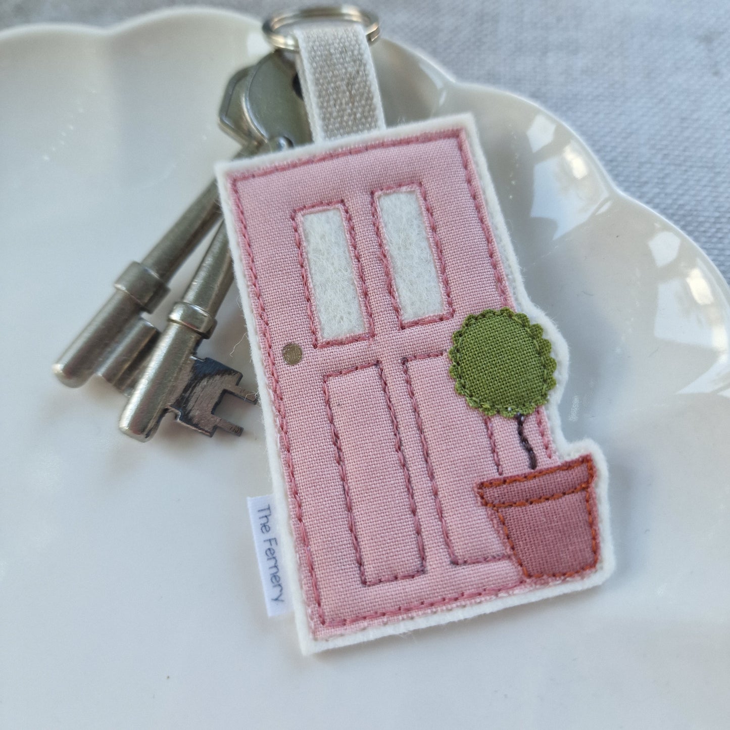 Front Door keyring New Home Card