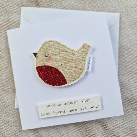 Rosy-cheeked Robin card