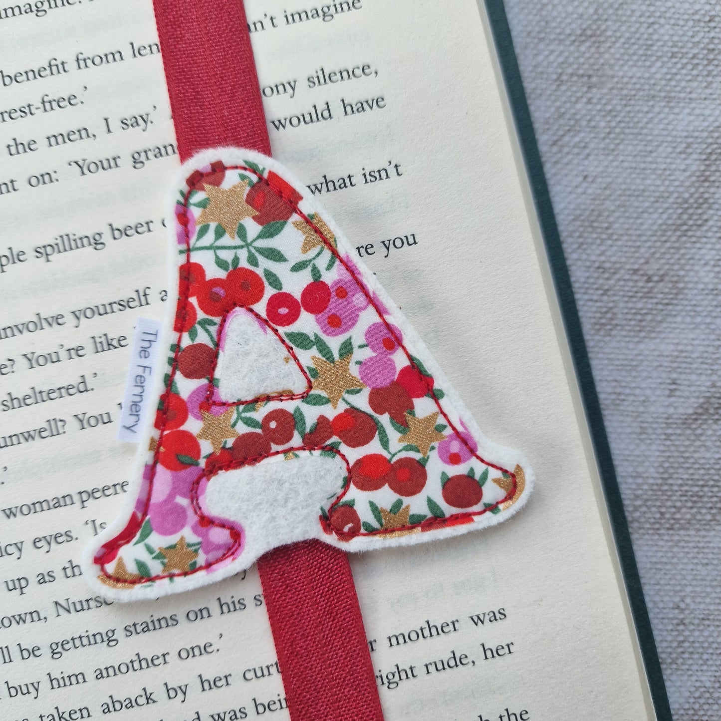 Christmas Initial Bookbands