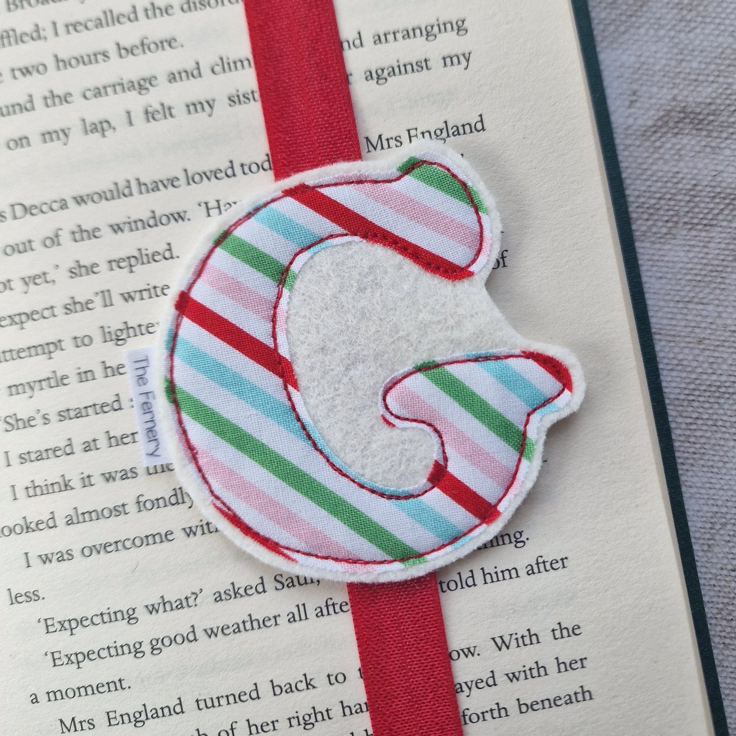 Christmas Initial Bookbands