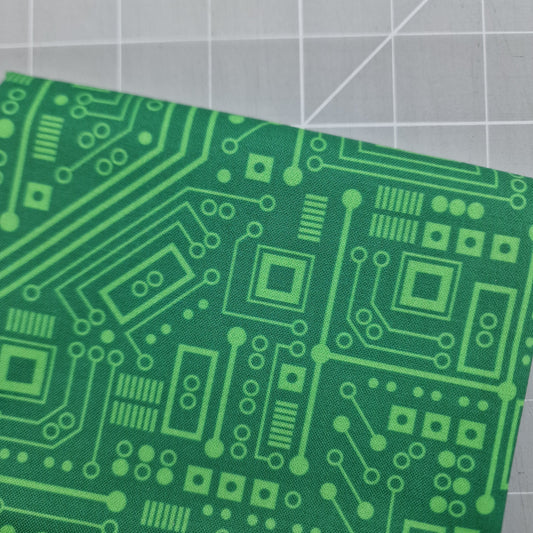 09 Spoonflower green circuits