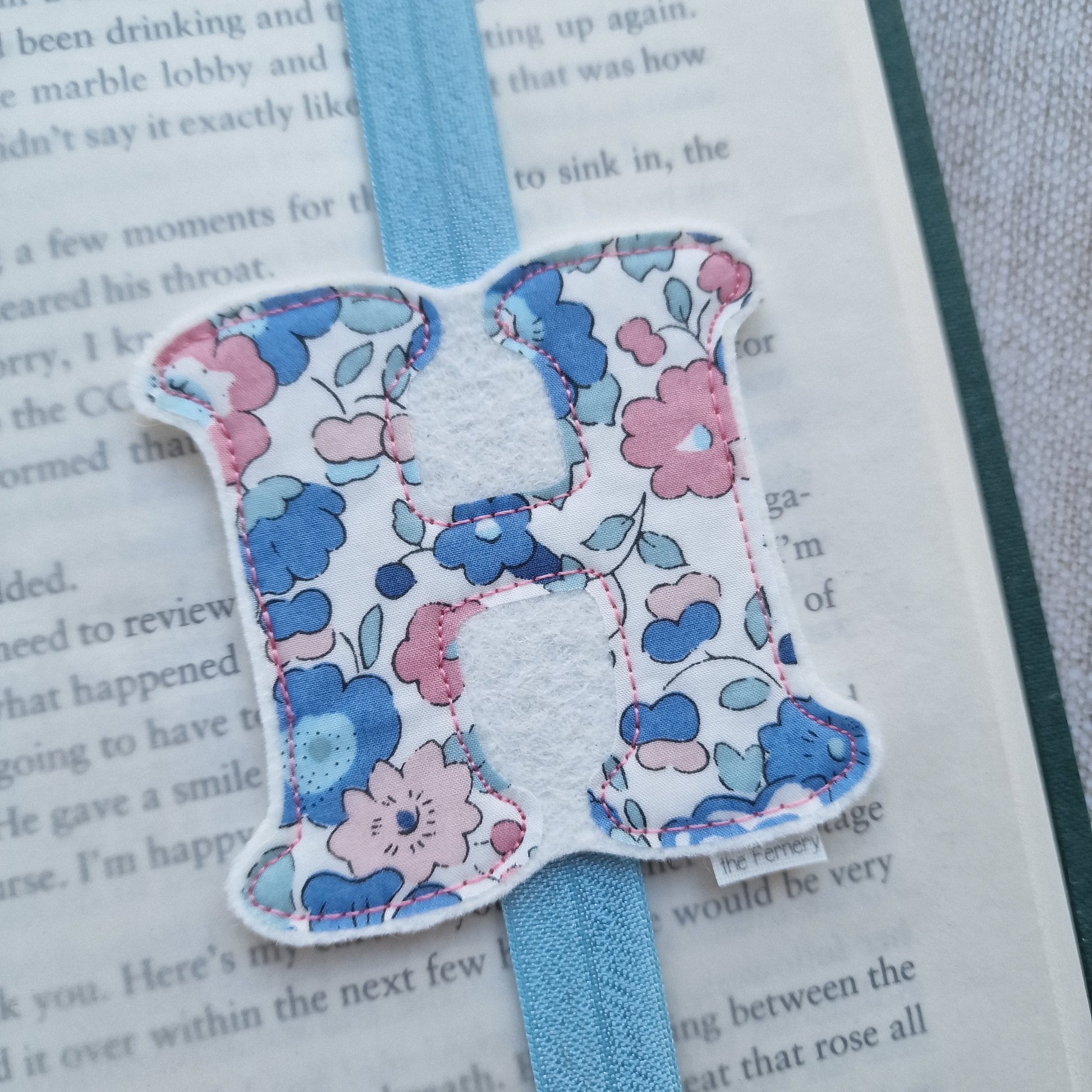 Decoration - Liberty Initial Bookband