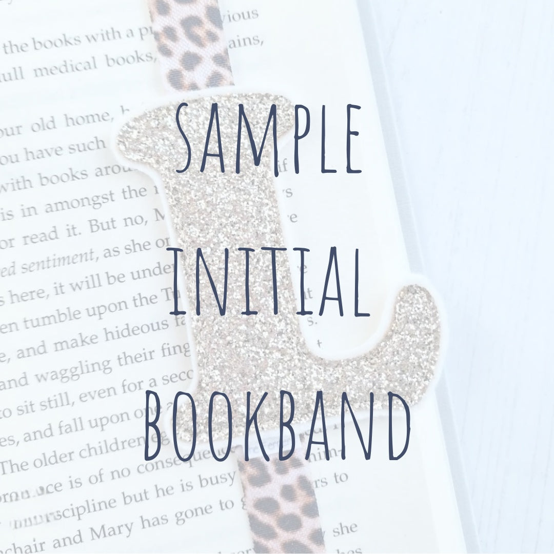 Decoration - SAMPLE Initial Bookband - New For 2025