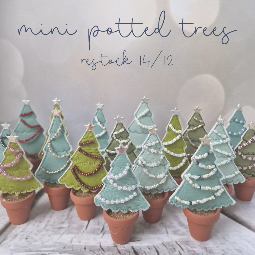 Mini Potted Trees - Two For £34