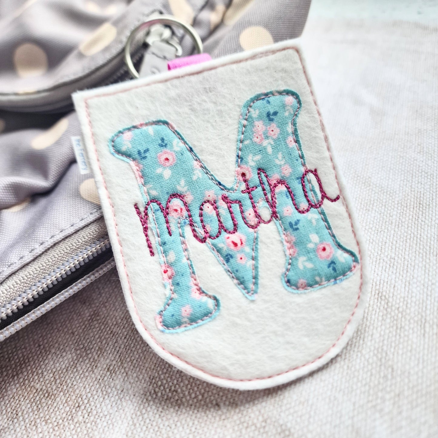 Personalised Initial Bag Tag