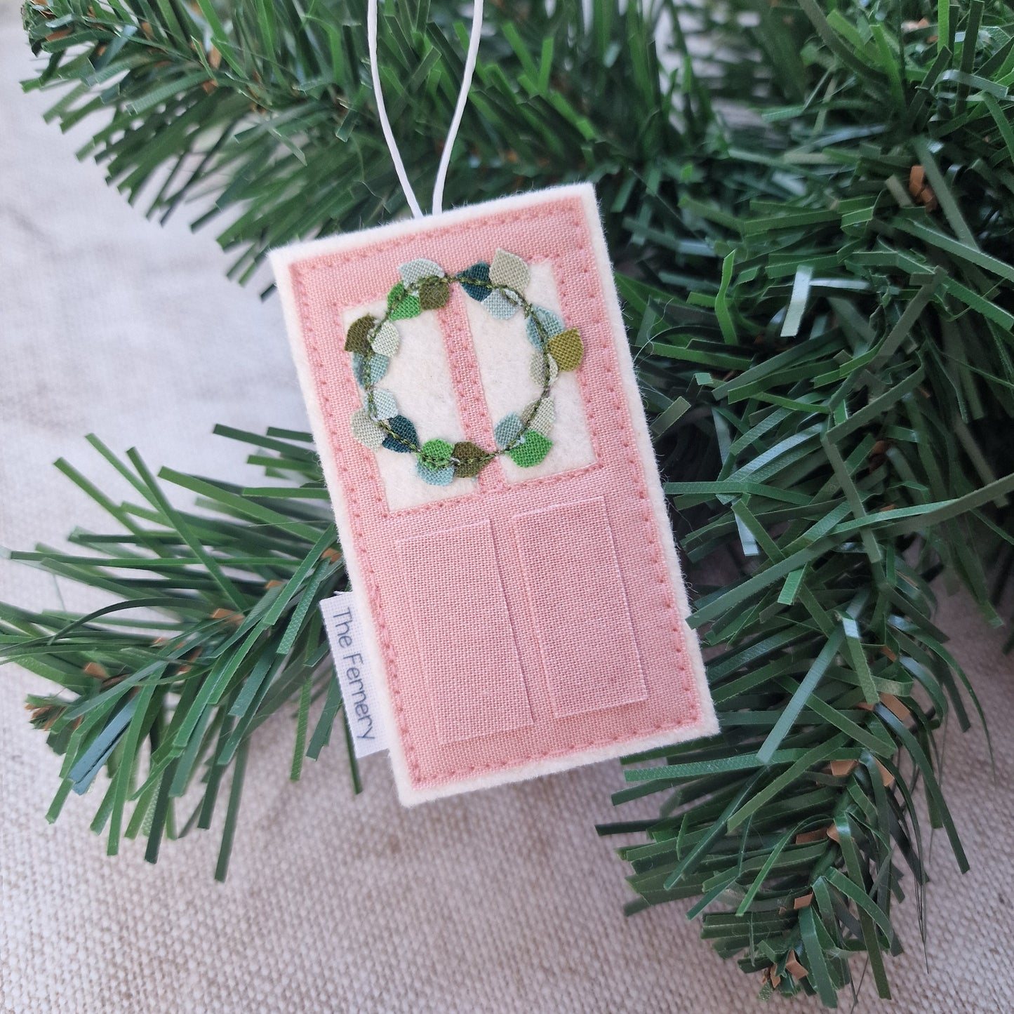 Festive Fairy Door decorations