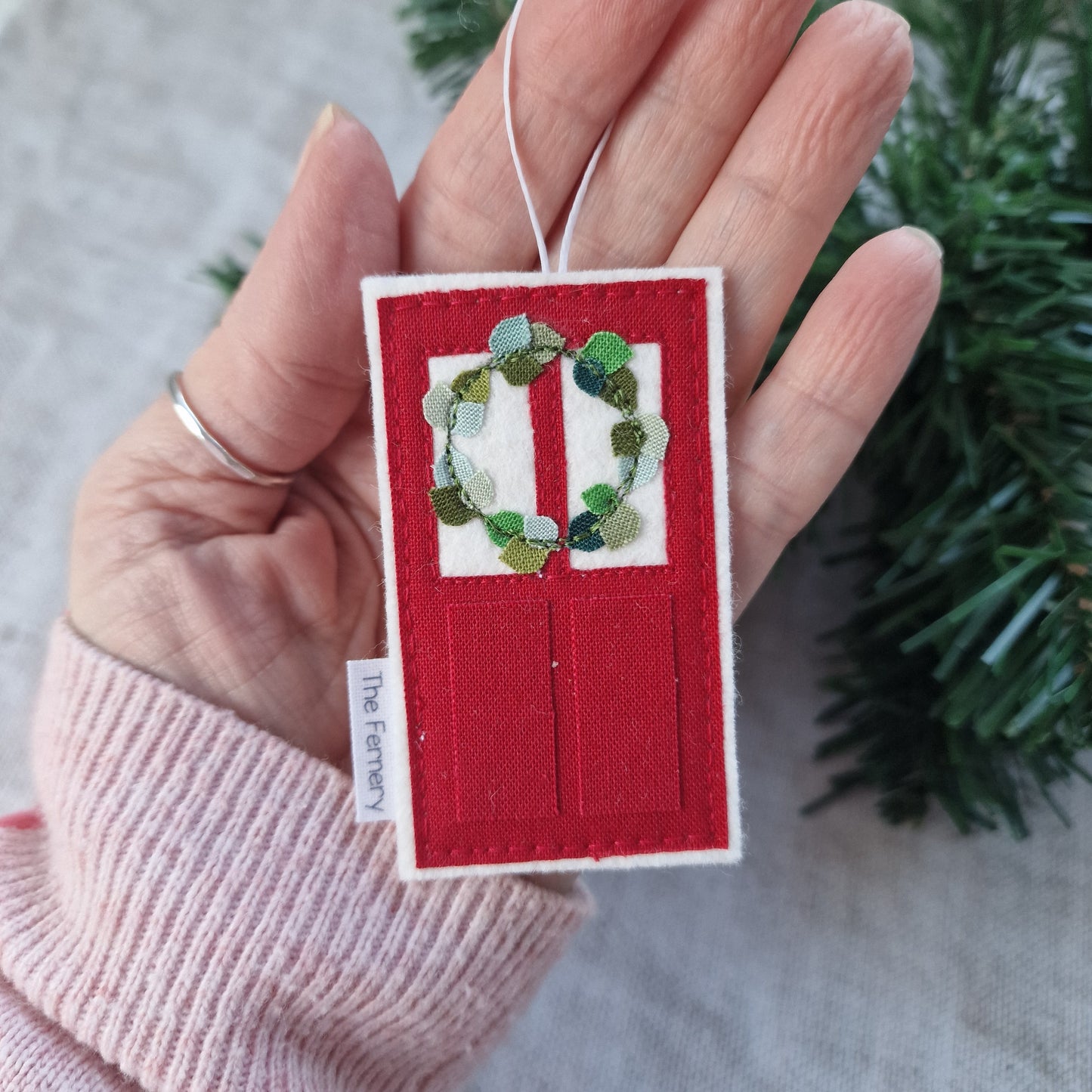 Festive Fairy Door decorations