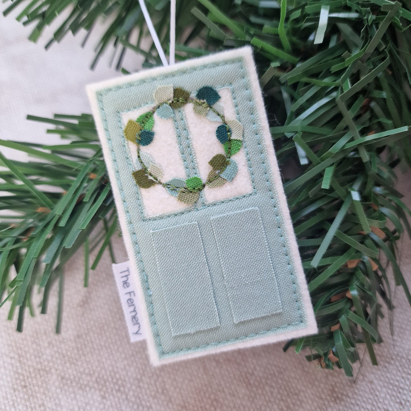 Festive Fairy Door decorations