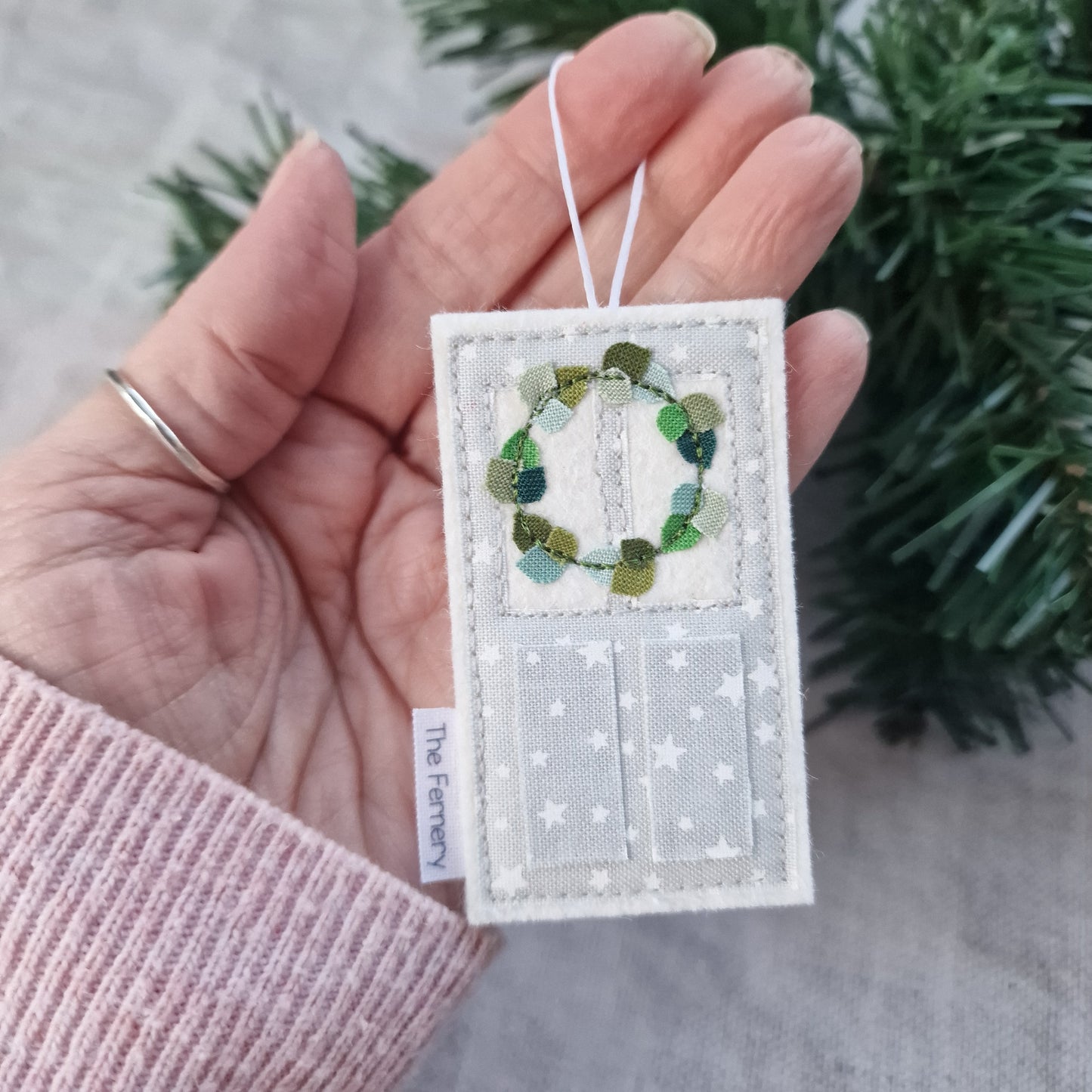 Festive Fairy Door decorations