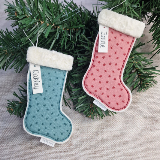 Personalised Stocking Decoration