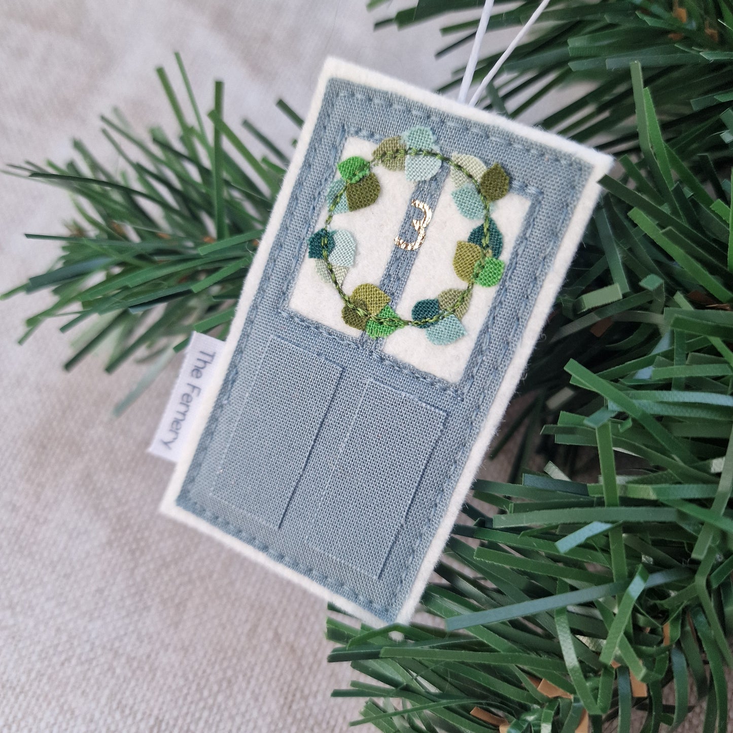 Festive Fairy Door decorations