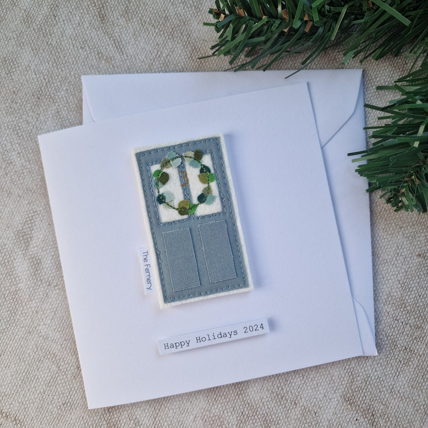 Festive Fairy Door decorations