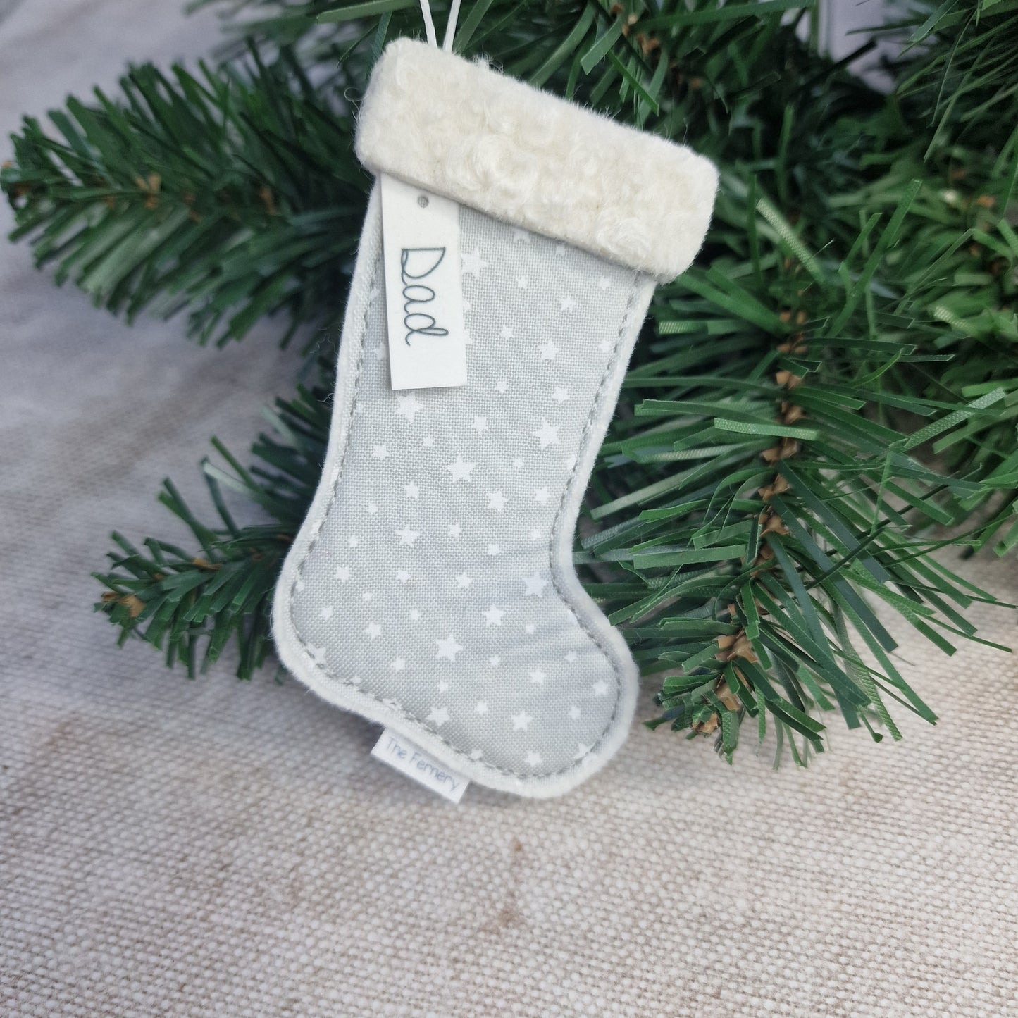 Personalised Stocking Decoration